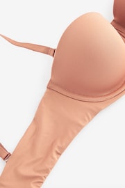 Mocha Push Up Strapless Multiway Bra - Image 6 of 6