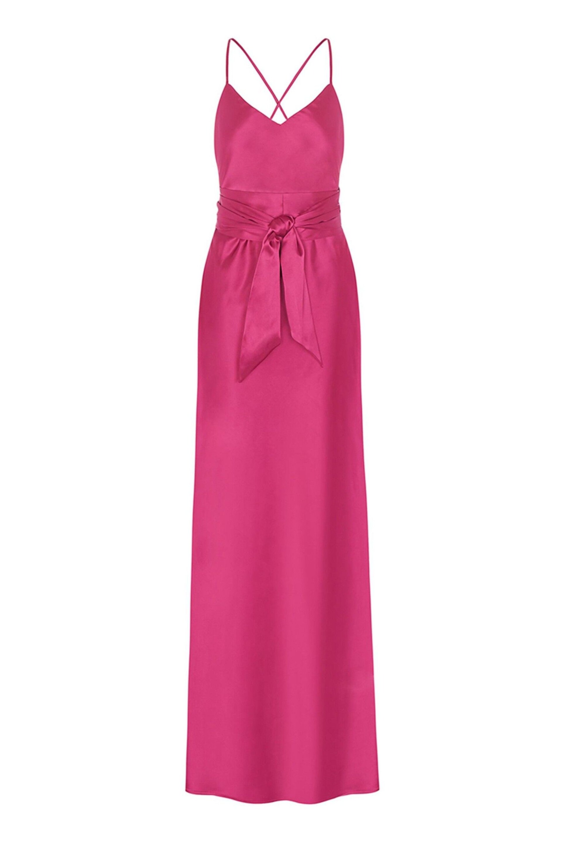 Rewritten Brooklyn Bridesmaid Dress With Waist Tie - Image 7 of 7