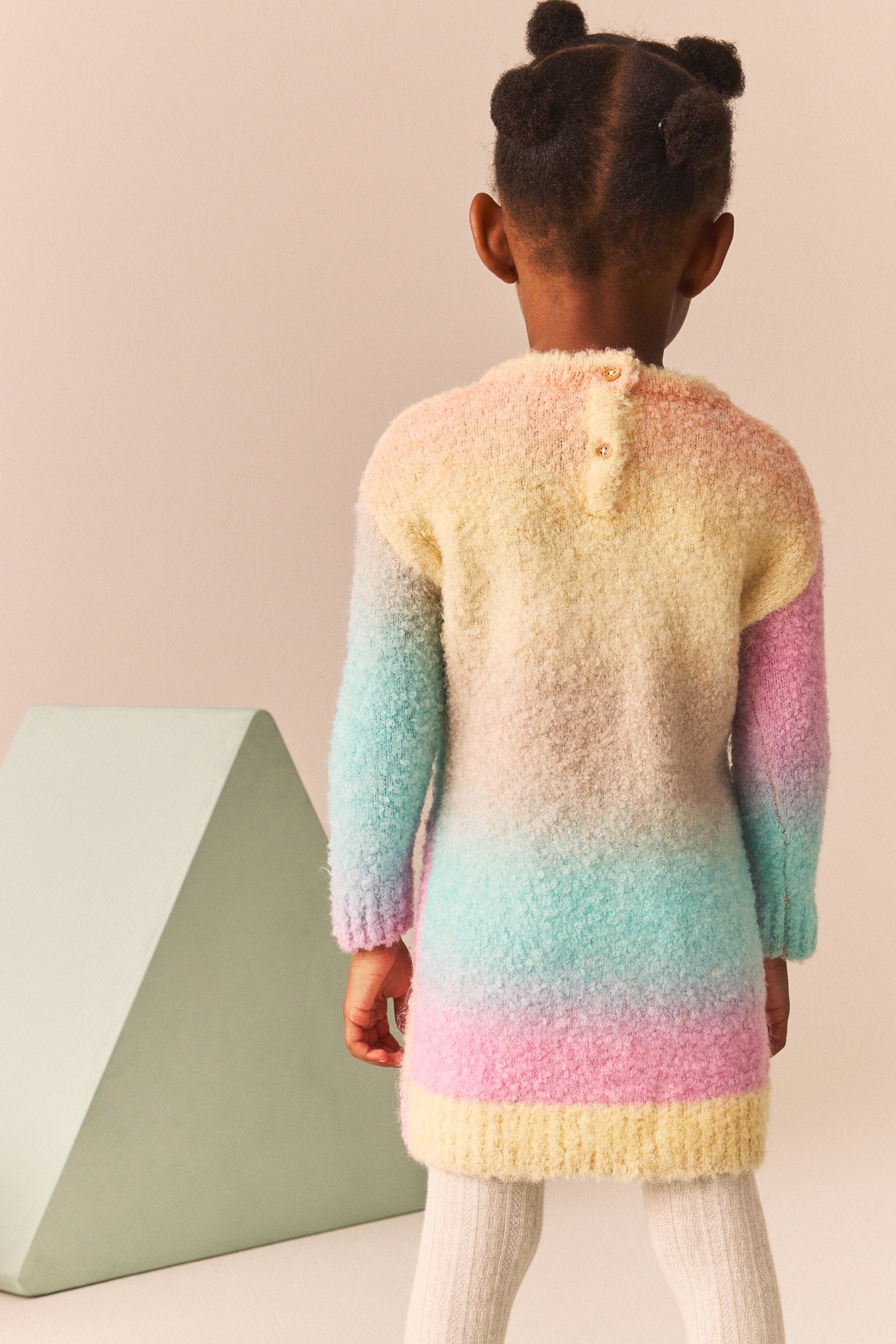 Buy Rainbow Boucle Jumper Dress 3mths 7yrs from the Next UK online shop
