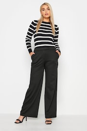 M&Co Black Ponte Wide Leg Trousers - Image 2 of 4