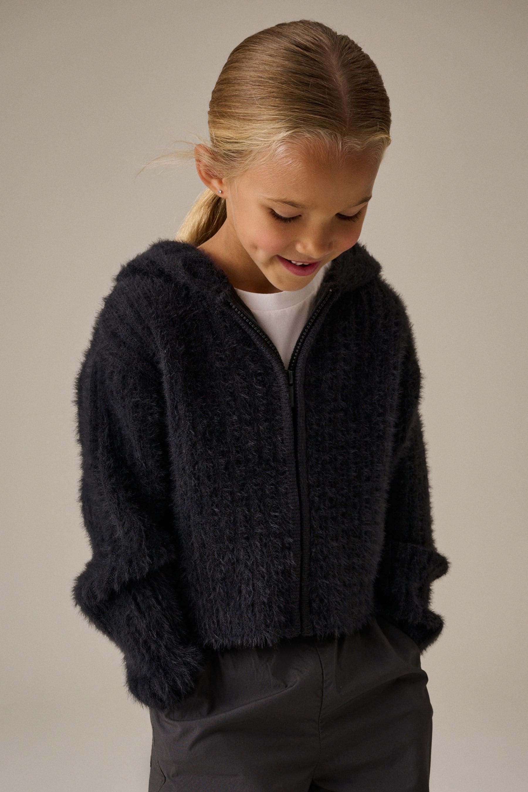 Next fluffy hoodie deals