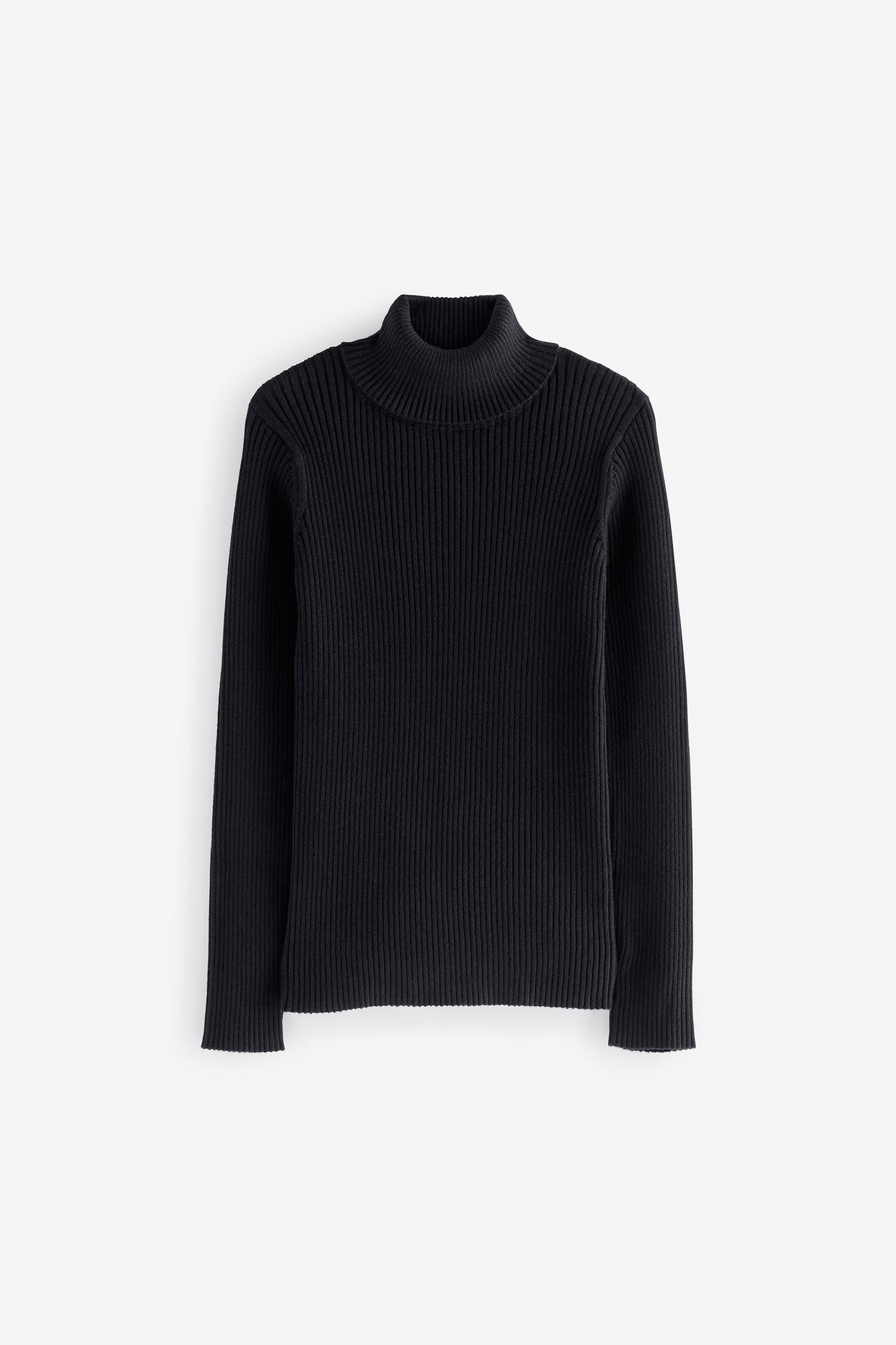Next black polo neck jumper discount
