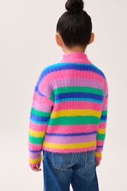 Rainbow Fluffy Jumper (3-16yrs) - Image 3 of 6