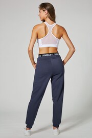 Pineapple Blue Double Waistband Joggers - Image 4 of 5