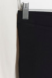 River Island White/Black Girls 100% Cotton Kickflare Trousers - Image 3 of 4