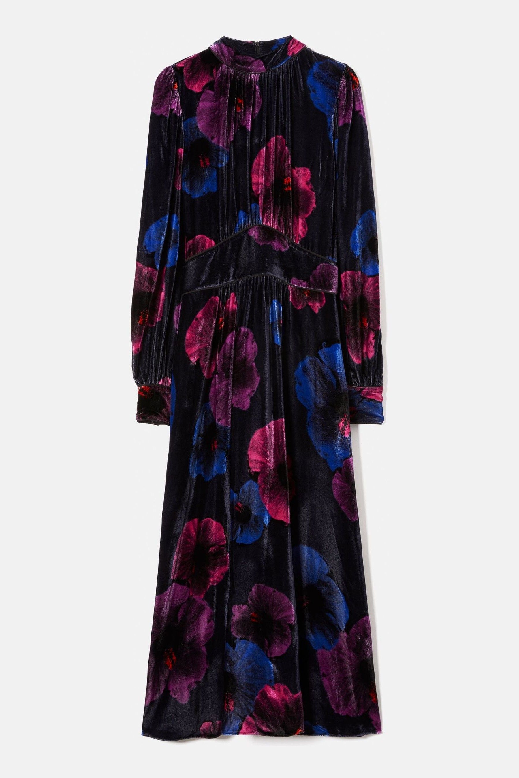 Jigsaw velvet dress outlet
