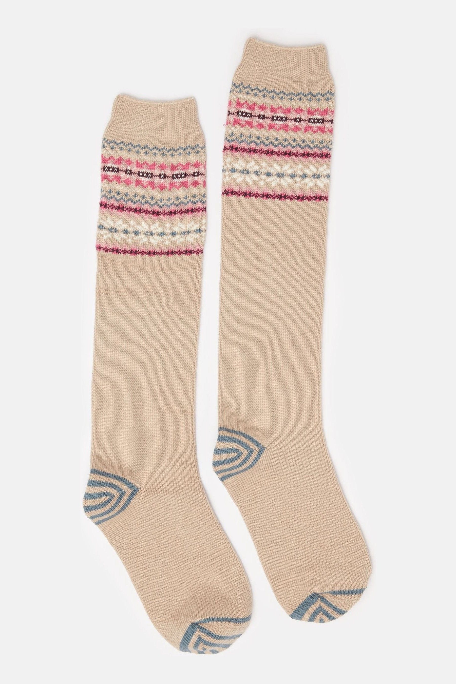 Buy Joules Women s Wader Oatmeal Welly Socks size 4 8 from Next Oman