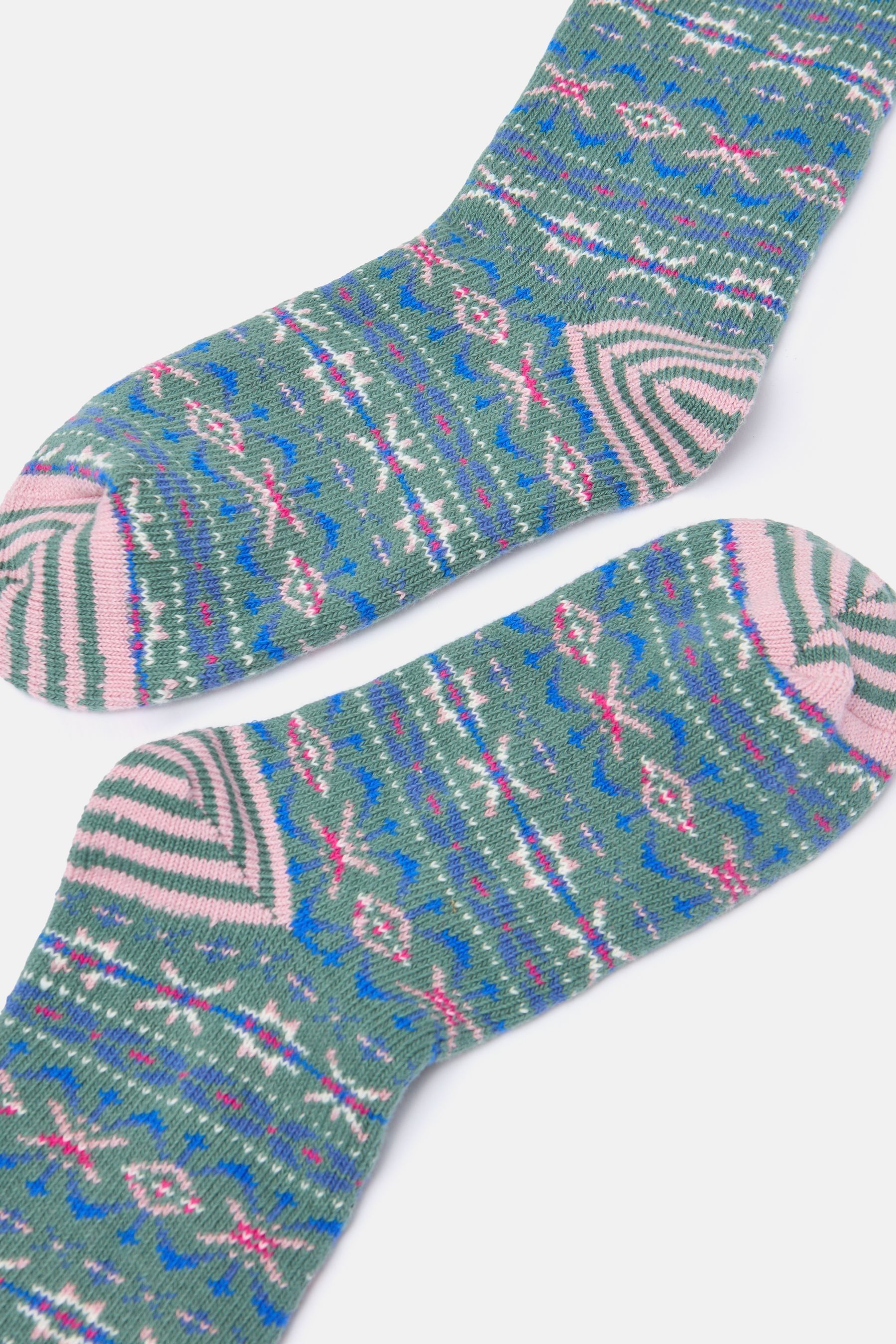 Fair isle boot socks online