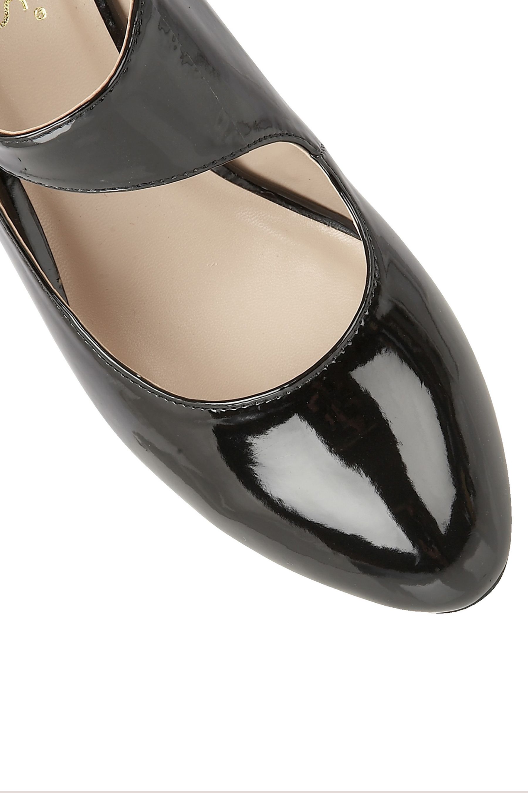 Buy Lotus Black Patent Mary Jane Court Shoes from Next Canada
