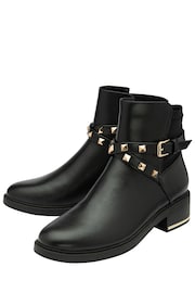 Lotus Black Olive Ankle Boots - Image 2 of 4