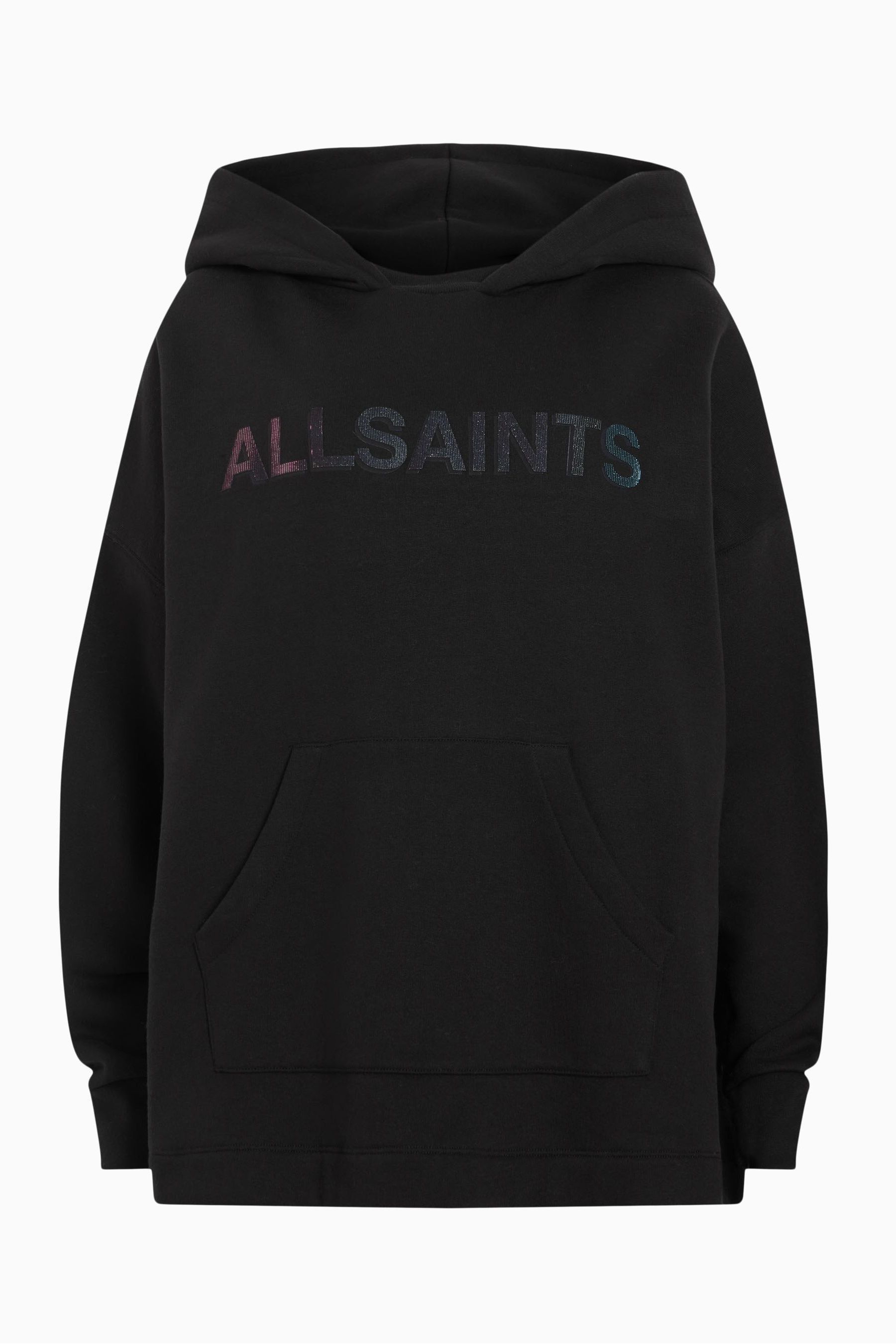 Buy AllSaints Black Shadow Etienne Hoodie from the Next UK online shop