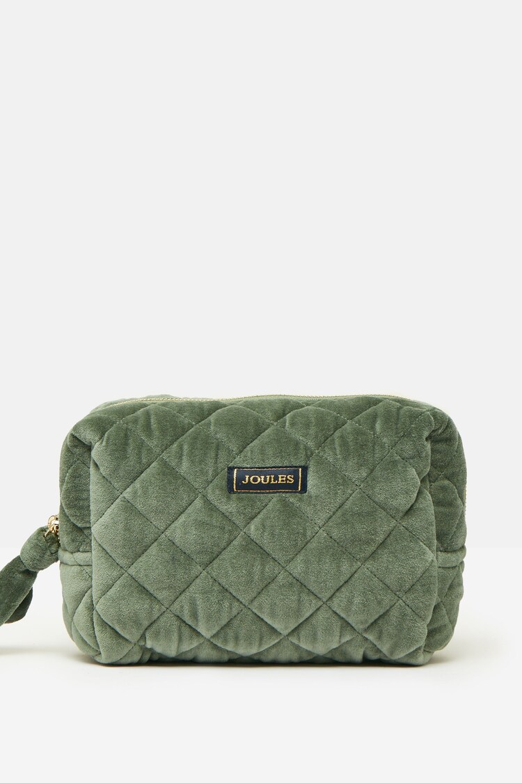 Joules Lillia Green Wash Bag - Image 1 of 6