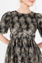 Lovedrobe Sequin Star Black Midi Dress - Image 7 of 7