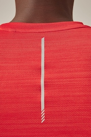 Red Active Mesh Training T-Shirt - Image 6 of 10