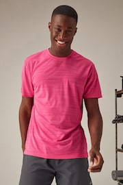 Pink Active Mesh Training T-Shirt - Image 3 of 9