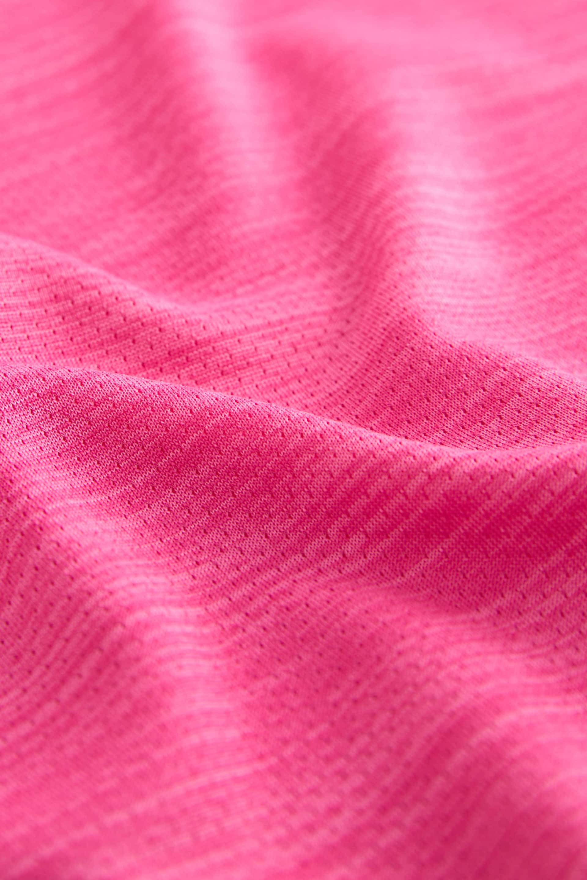 Pink Active Mesh Training T-Shirt - Image 9 of 9