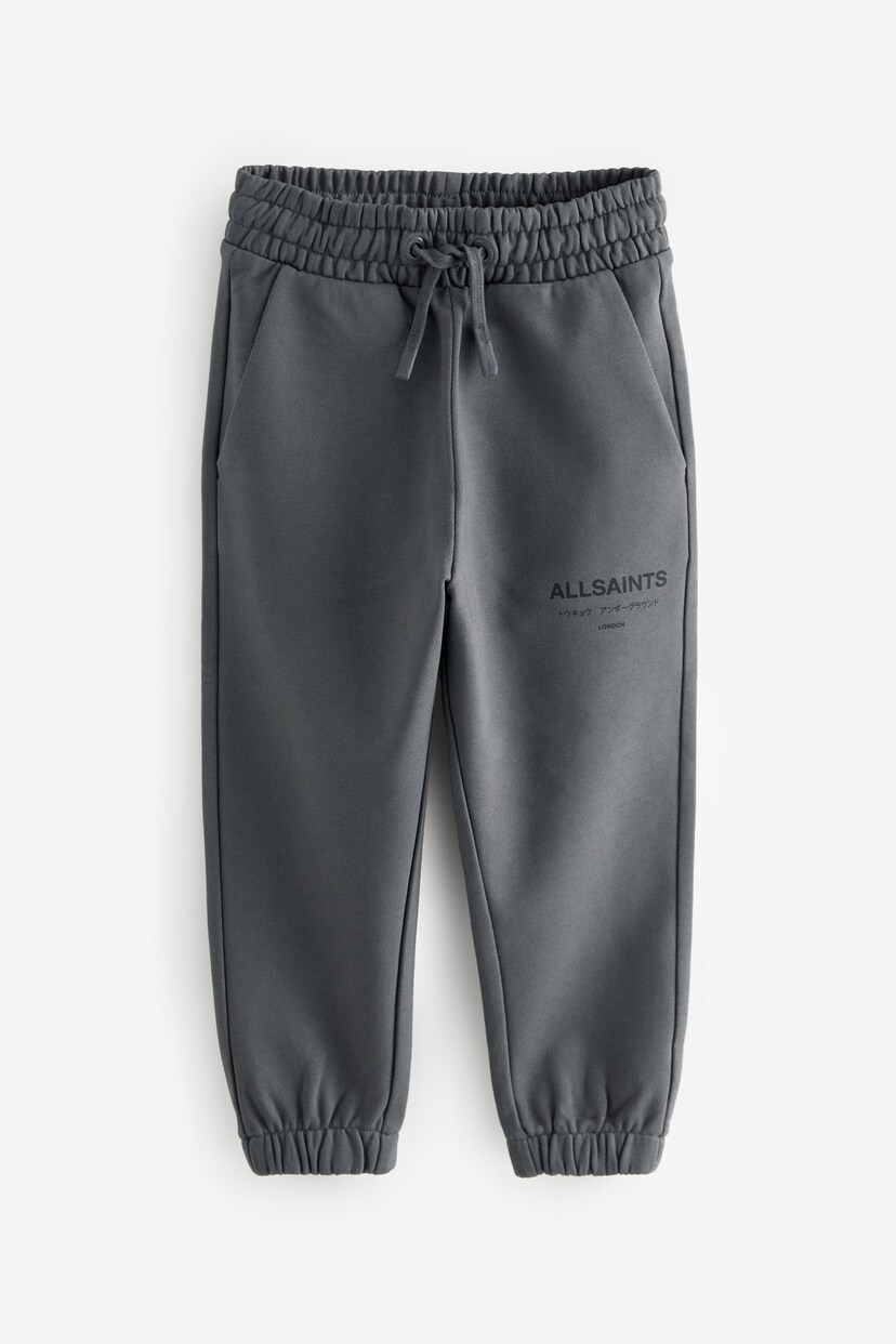 smALLSAINTS Charcoal Grey Underground Straight Cuffed Joggers - Image 6 of 9