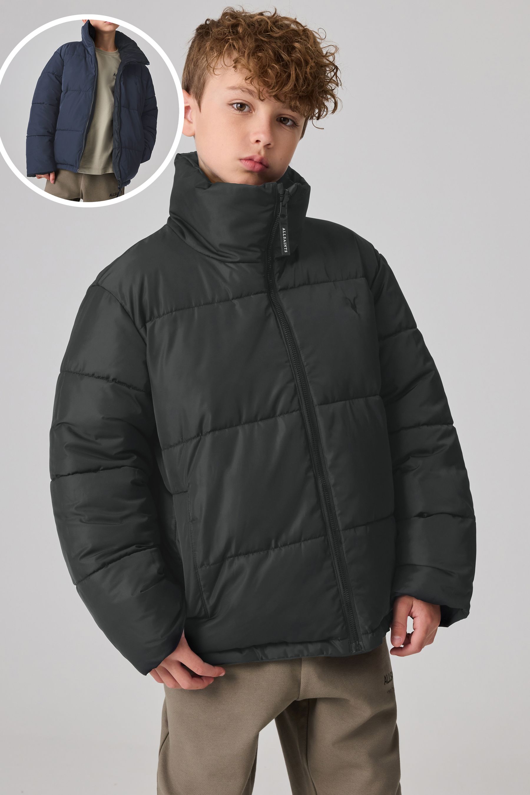 Reversible padded jacket on sale