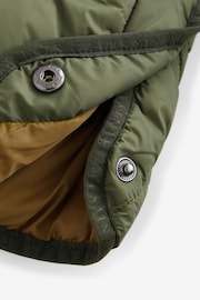 smALLSAINTS Khaki/Green Pegasis Quilted Boys Jacket - Image 10 of 11