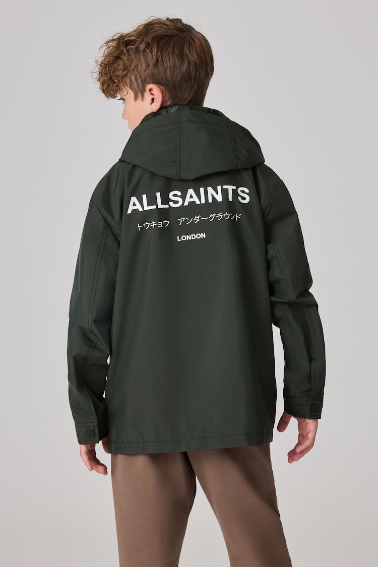 smALLSAINTS Green Underground Lightweight Boys Jacket - Image 2 of 12