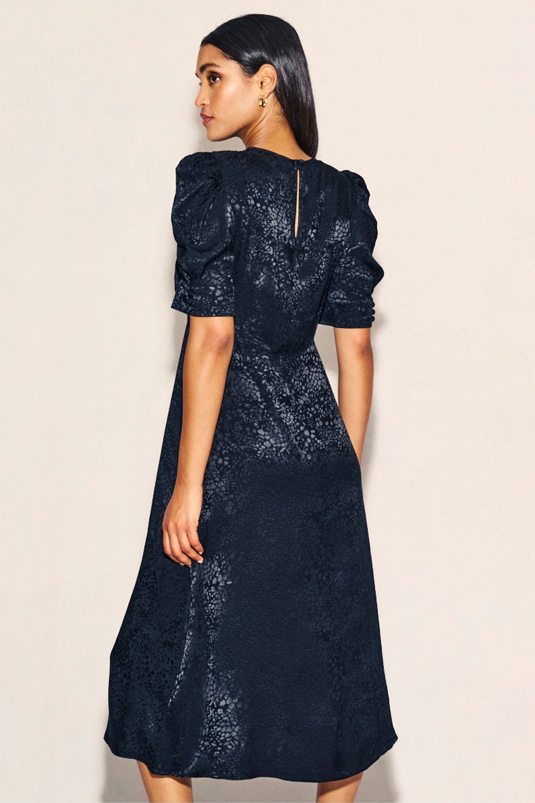 Moira jacquard wrap dress cheap