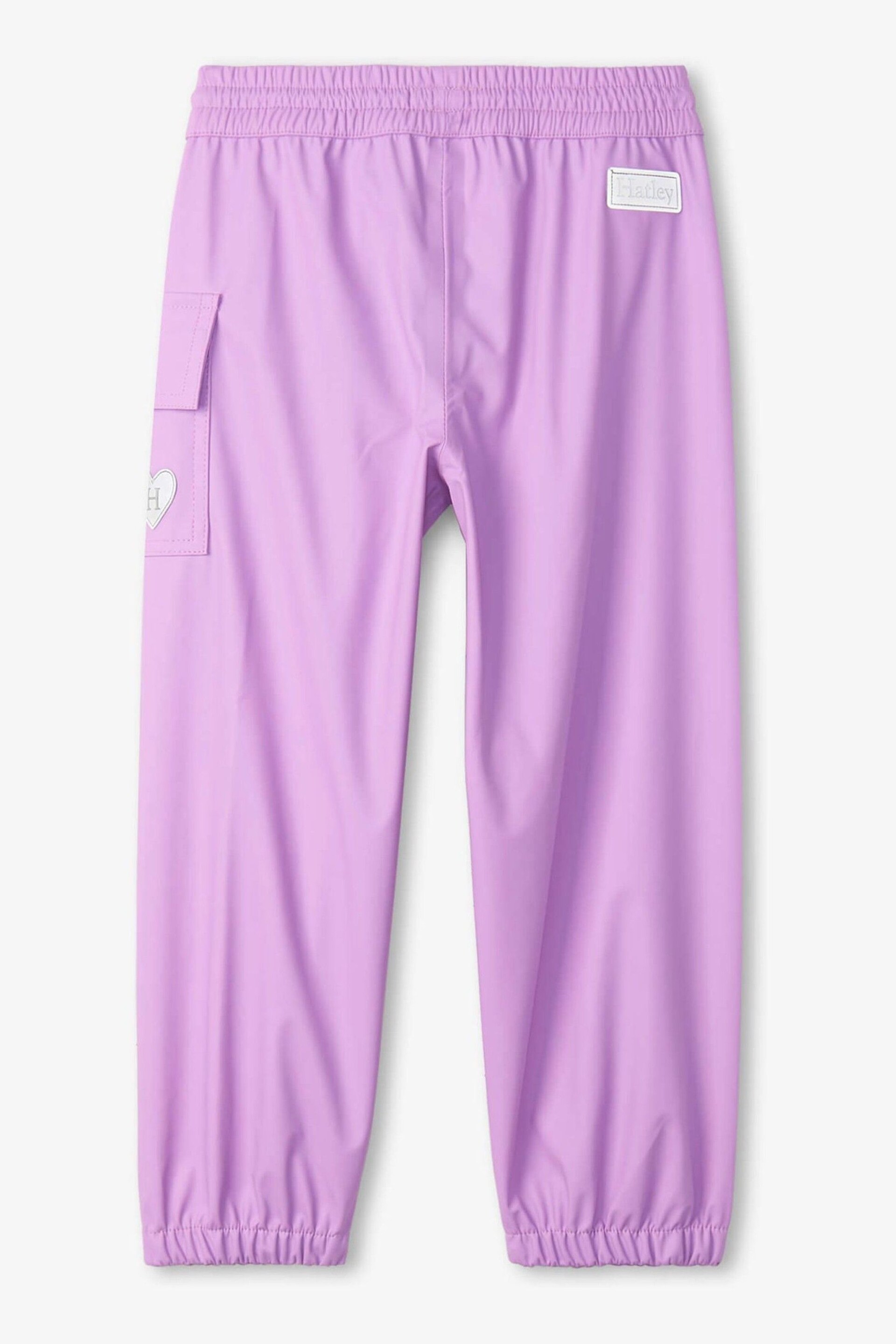 Hatley Purple Splash Trousers - Image 2 of 6