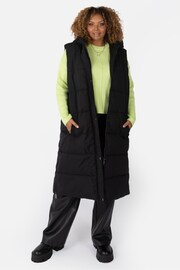 Lovedrobe Longline Gilet with Hood - Image 3 of 5