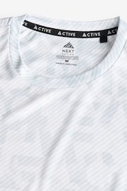 Grey/Ecru Printed Training T-Shirt - Image 9 of 9