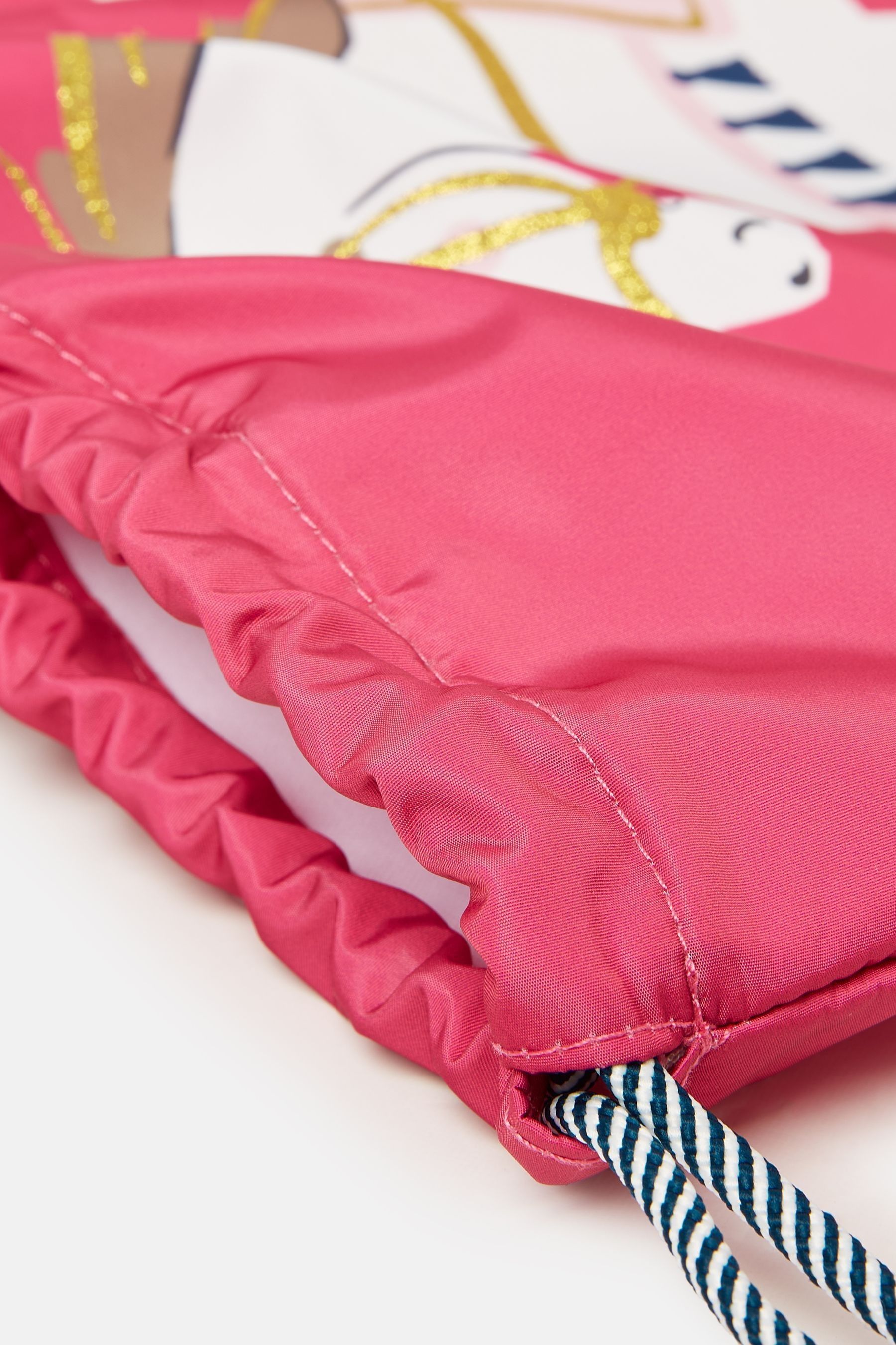 Buy Joules Girls Adventurer Pink Kids Horse Drawstring Bag from Next Qatar