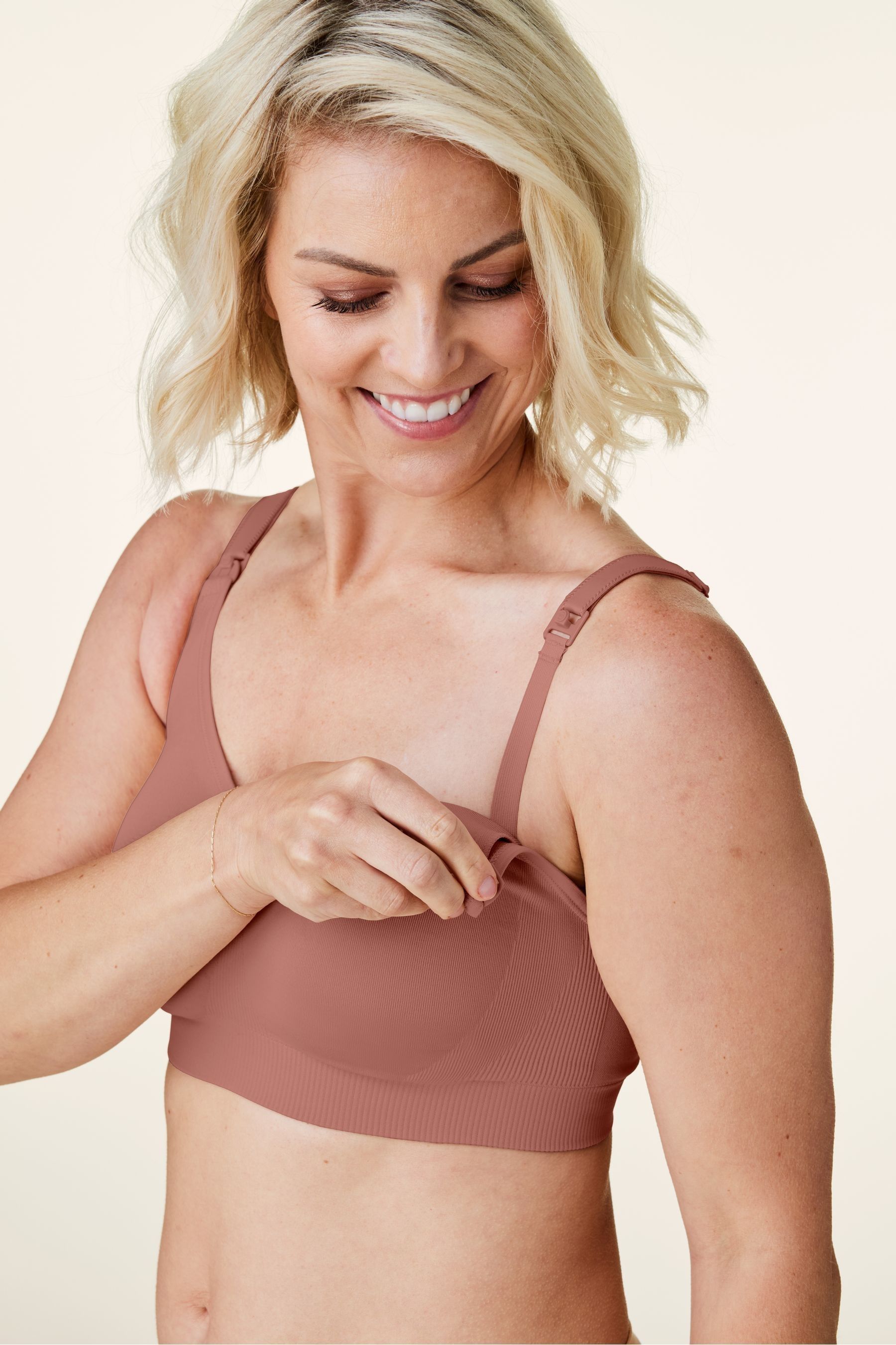 Comprar Sujetador de lactancia de seda sin costuras Sustainable Body de Bravado from Next Spain