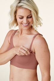 Bravado Pink Sustainable Body Silk Seamless Nursing Bra - Image 3 of 4