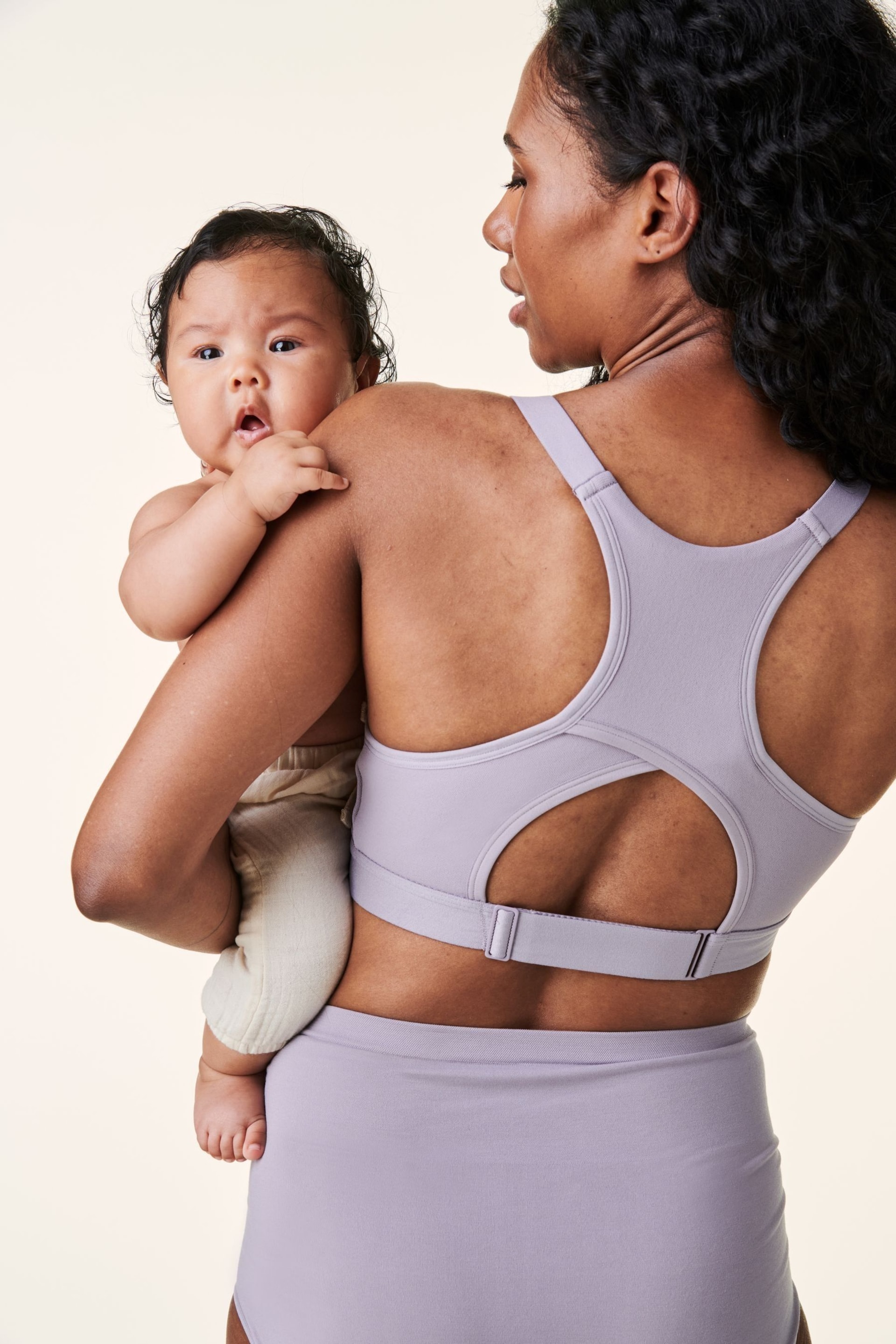 Bravado Grey Tranquil Maternity & Nursing Low Impact Sports Bra - Image 2 of 3