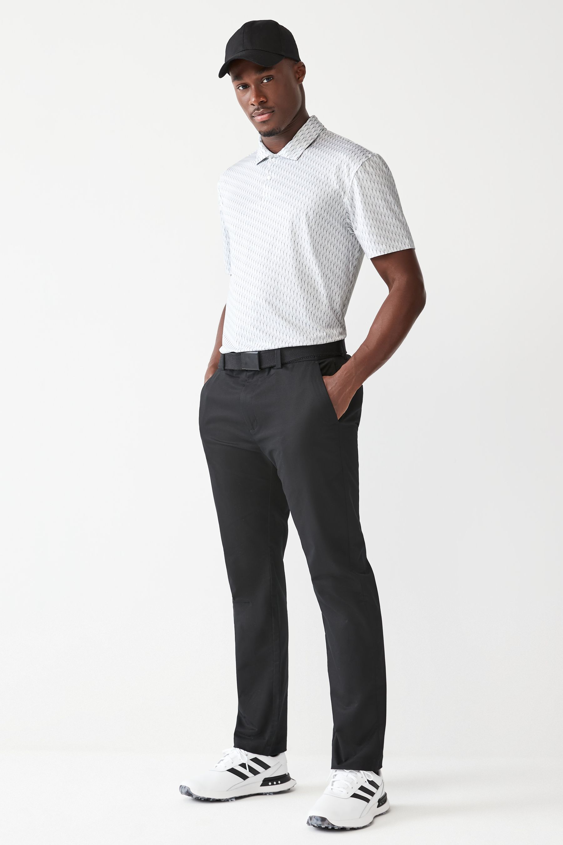 Printed golf polos hot sale