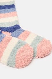 Joules Kids' Fluffy Multi Socks - Image 2 of 3