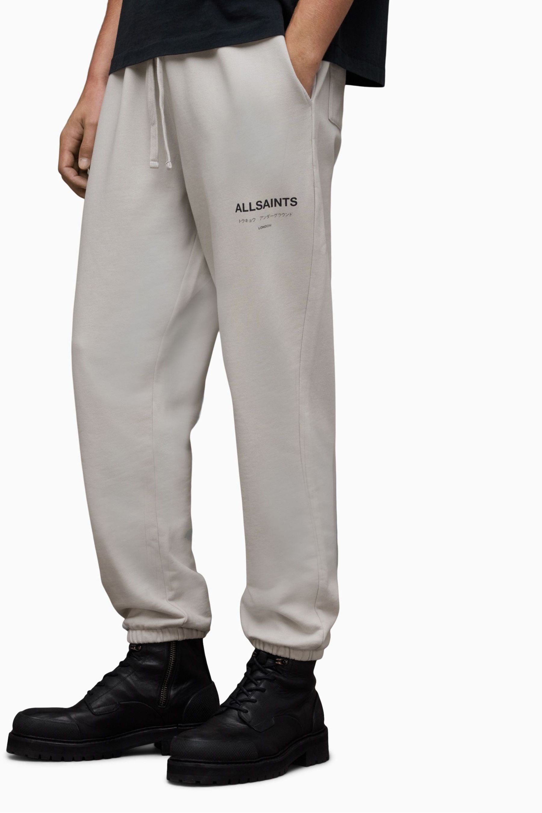 Buy AllSaints Grey Underground Joggers from the Next UK online shop