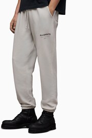 AllSaints Grey Underground Joggers - Image 1 of 6