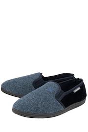 Dunlop Blue Mens Full Shoes Felt Slippers - Image 2 of 4