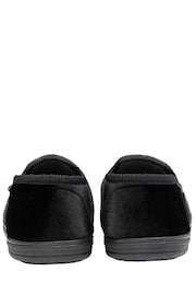 Dunlop Black Mens Full Shoes Felt Slippers - Image 3 of 4