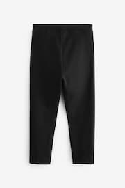 Black Cotton Rich Jersey Stretch Pull-On School Trousers (3-16yrs) - Image 5 of 6