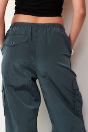 Grey Parachute Pull On Cargo Trousers - Image 4 of 7