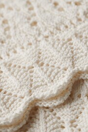 Superdry White Crochet Cami Top - Image 8 of 8