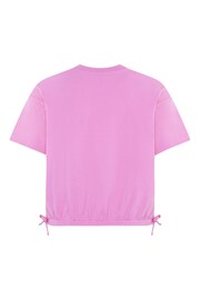 Converse Pink Realxed Graphic T-Shirt - Image 2 of 5