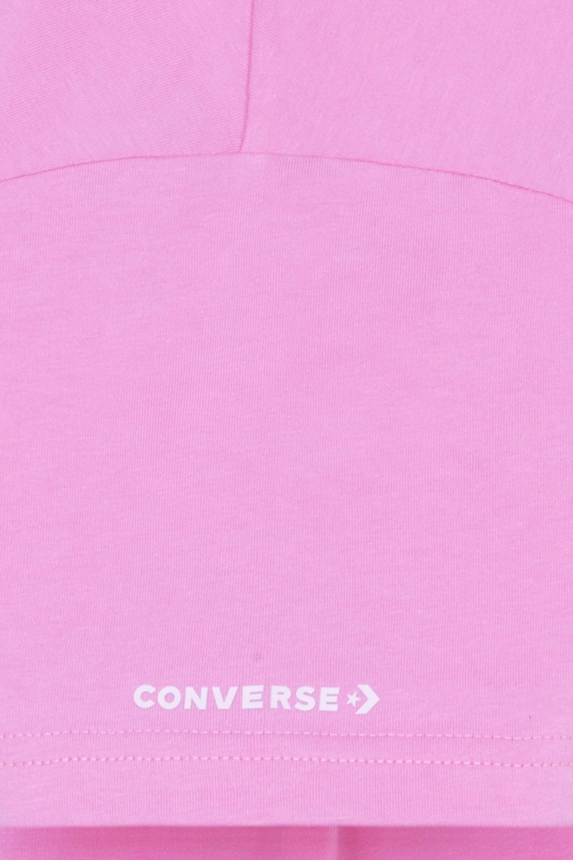 Converse Pink Realxed Graphic T-Shirt - Image 5 of 5