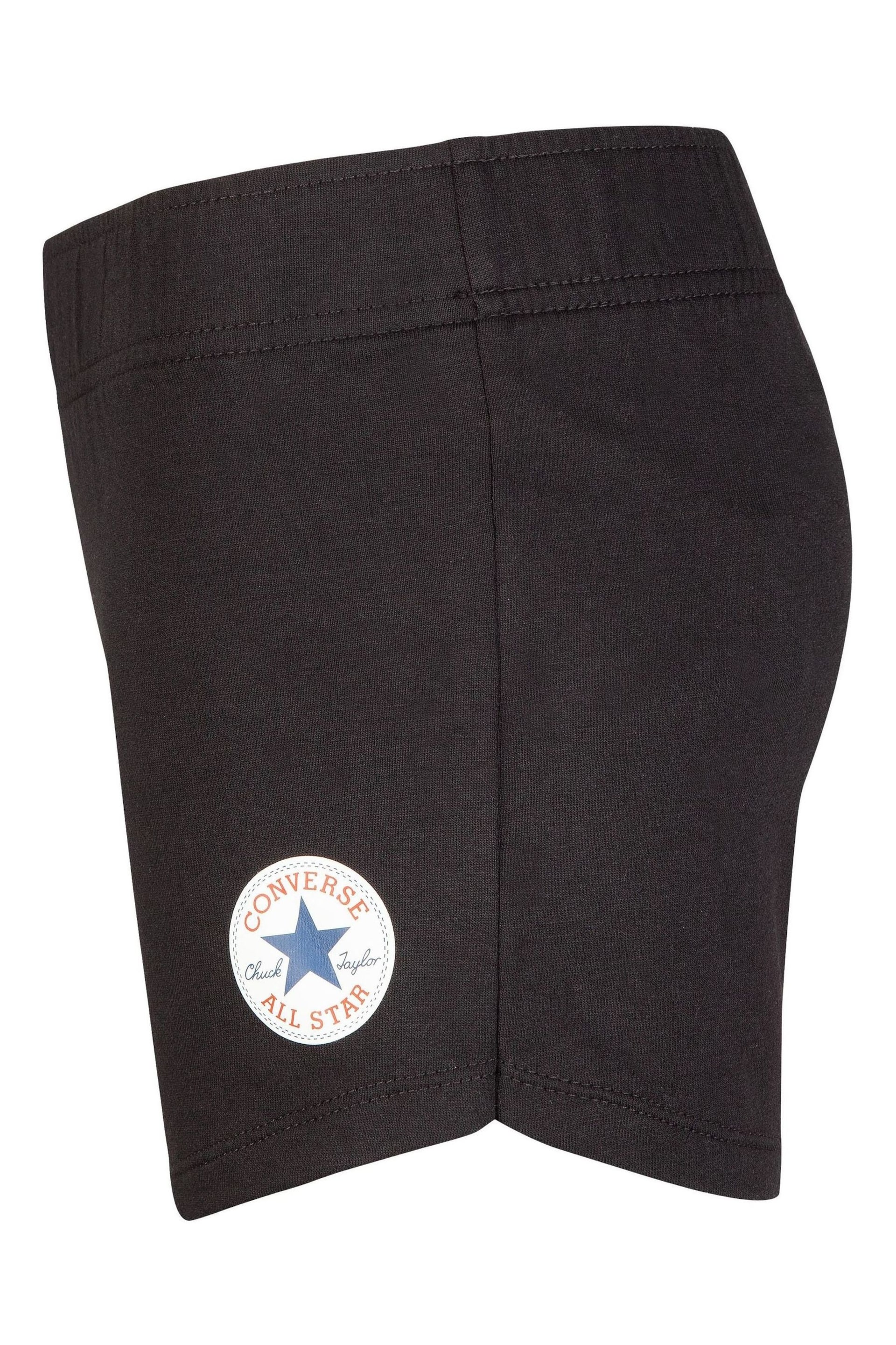 Converse Black Chuck Patch Shorts - Image 3 of 4