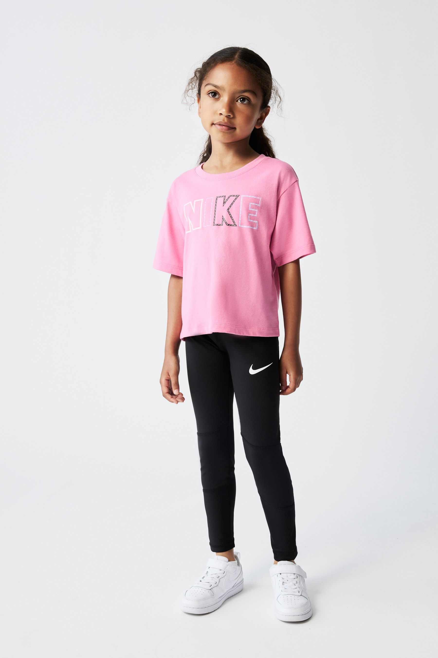 Buy Nike Black Little Kids Pro Leggings from Next Gibraltar