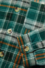 Monsoon Green Check Lined Shacket - Image 3 of 3