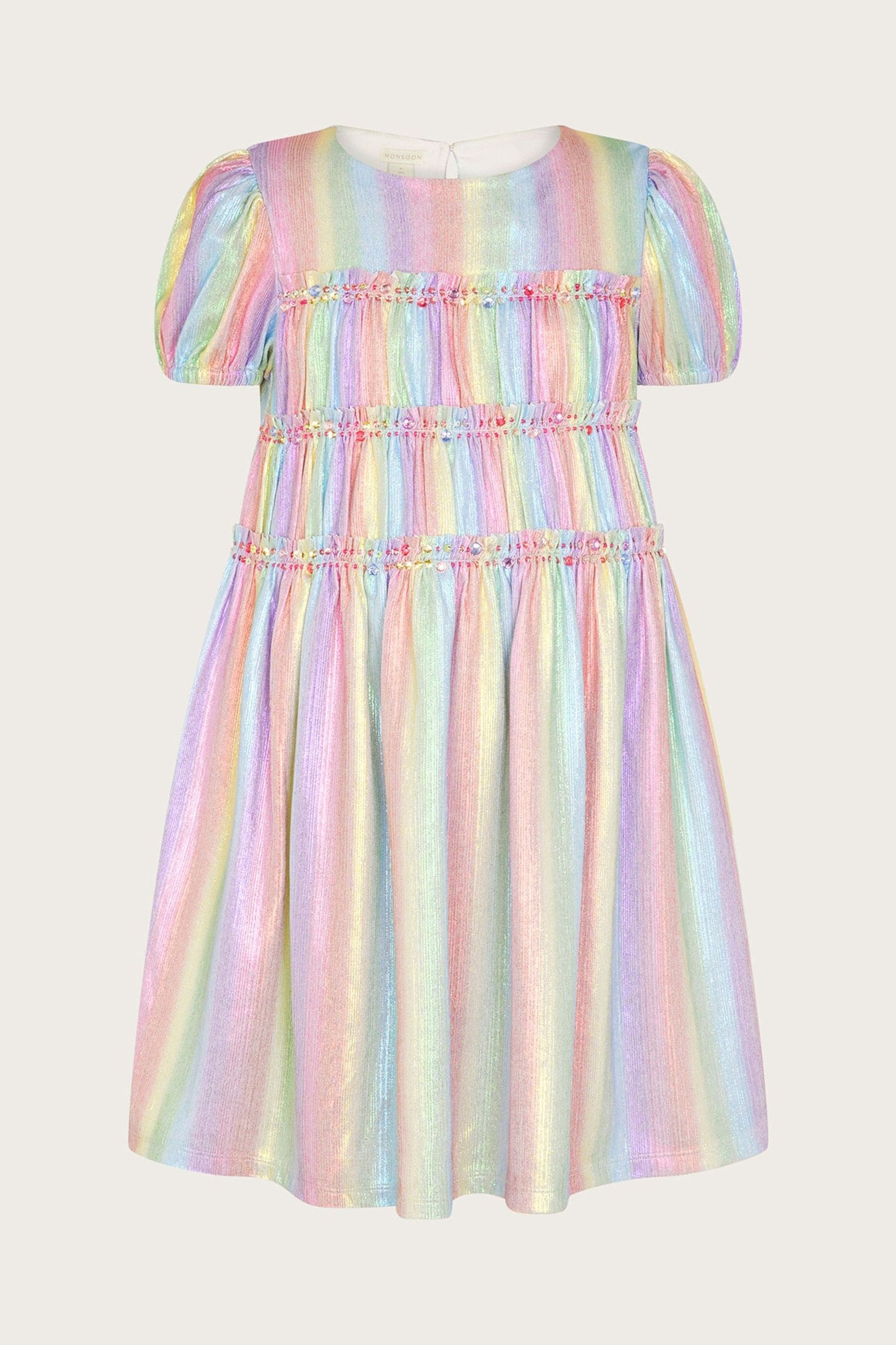 Monsoon rainbow dress deals
