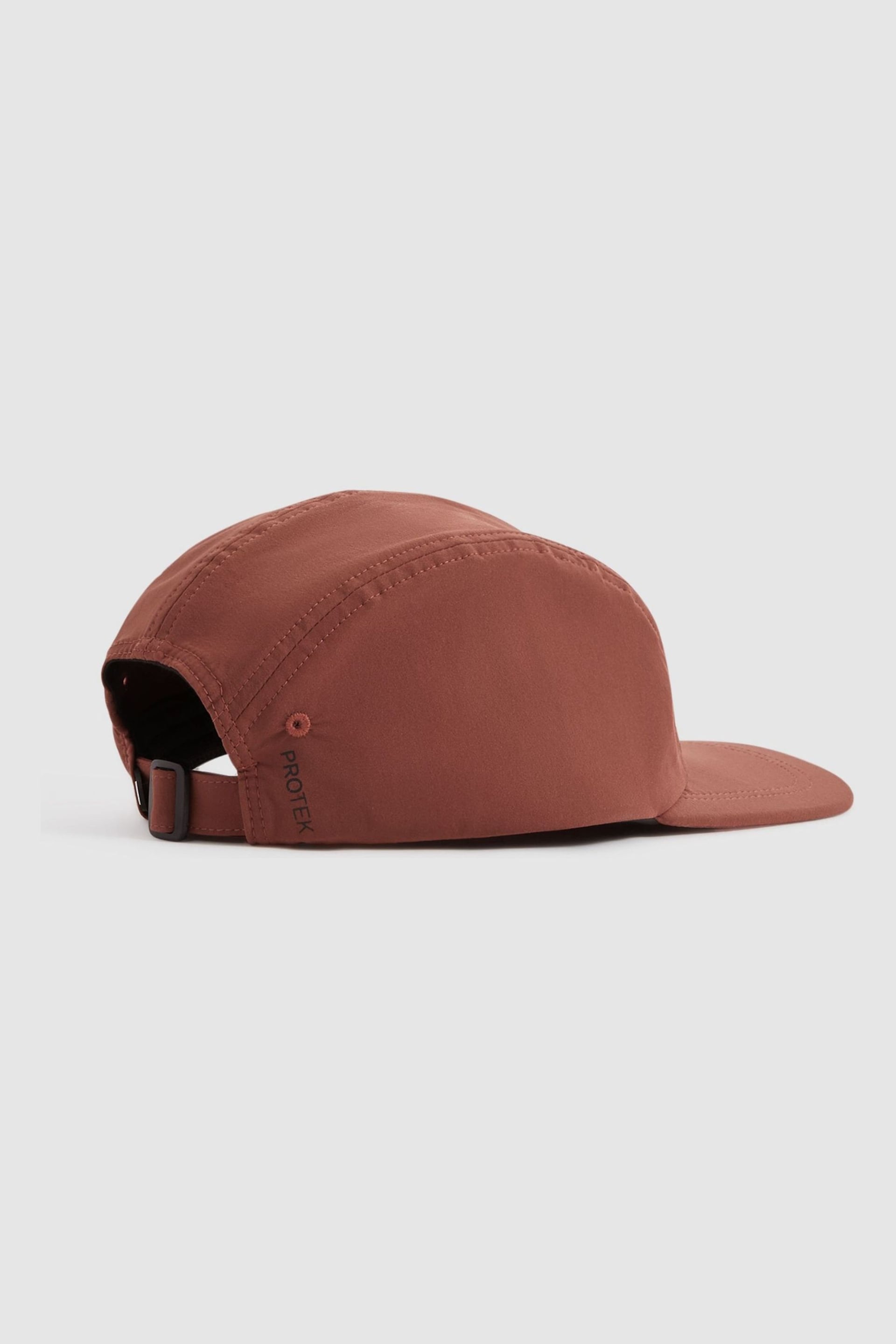 Reiss Rust Remy Castore Water Repellent Baseball Cap - Image 3 of 4
