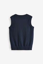 Navy School Tank Top (3-16yrs) - Image 2 of 4