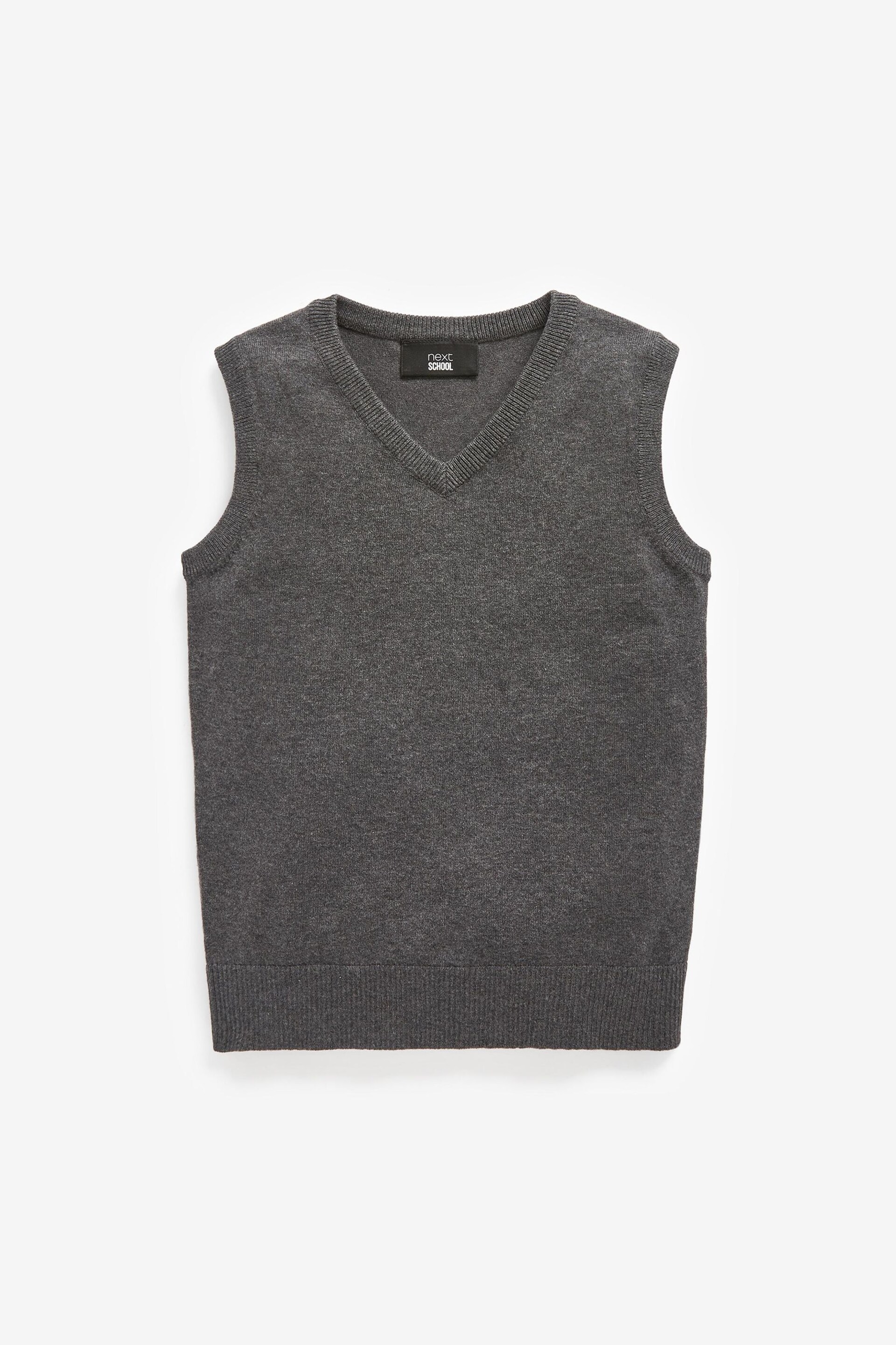 Grey School Tank Top (3-16yrs) - Image 1 of 4